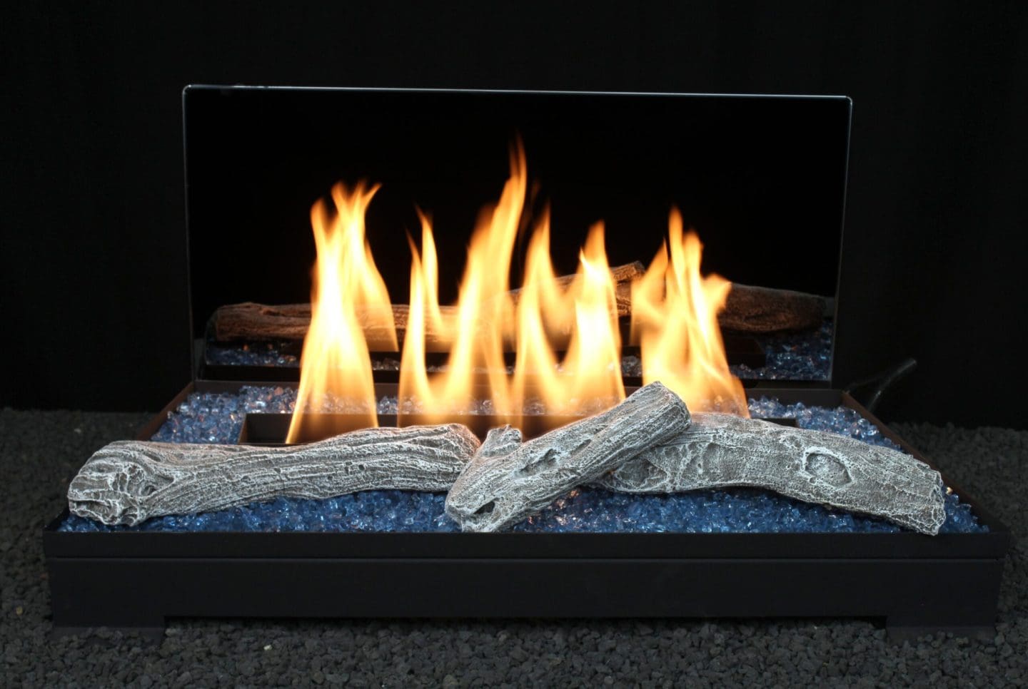 Stock Image - Hargrove Element Series Gas Log Sets - Builders Materials