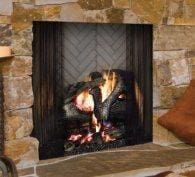 Stock Image - Majestic Ashland Wood-Burning Fireplace Majestic Wood Fireplace - Builders Materials