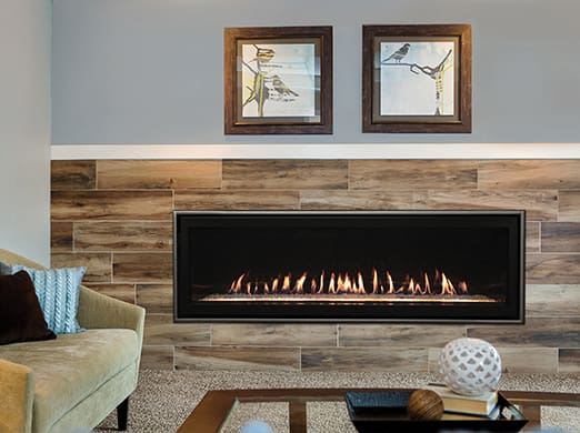 Stock Image - American Hearth - Boulevard Linear 60-inch American Hearth - Builders Materials