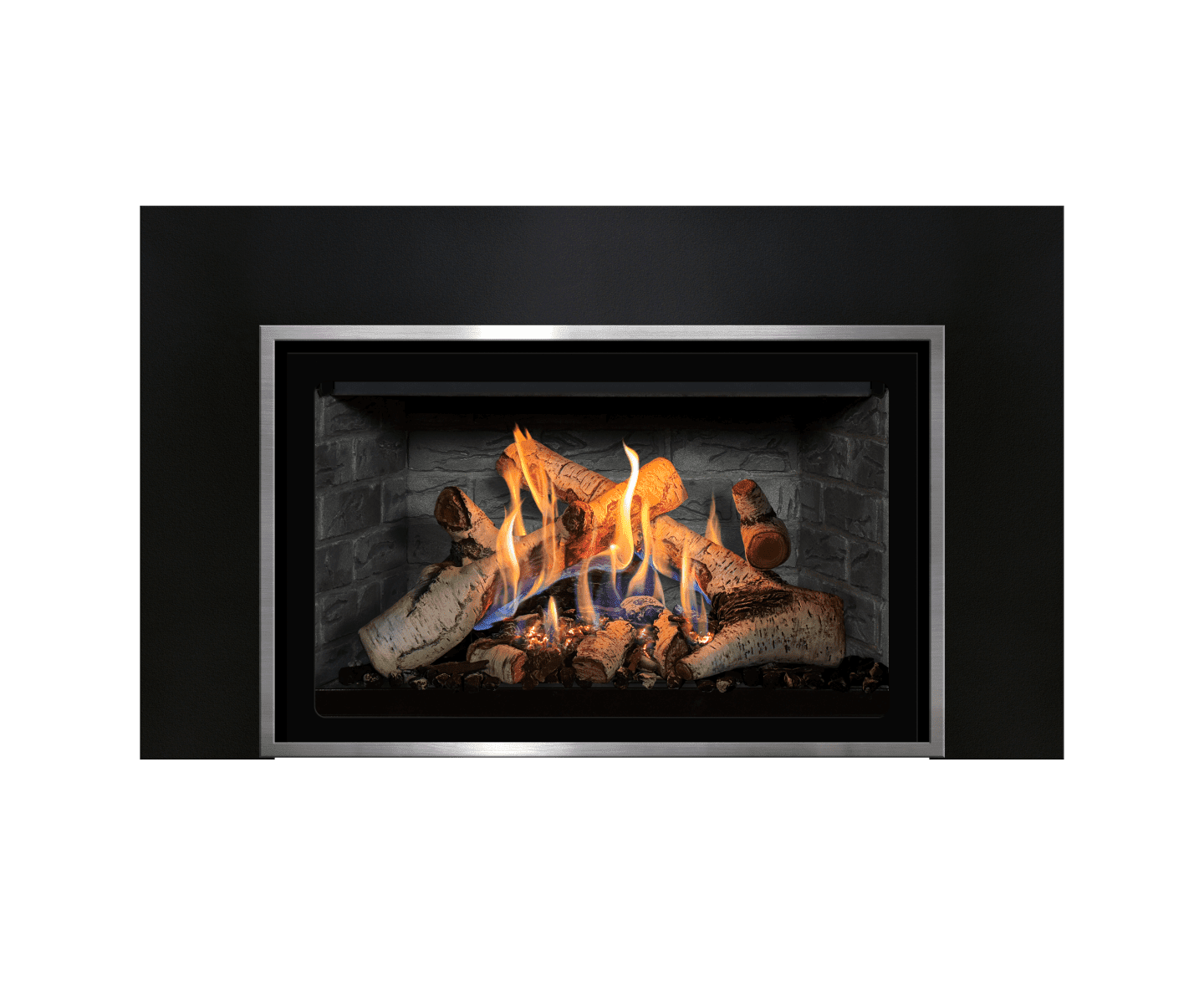Stock Image - Mendota - FV33i FireIn Mendota - Builders Materials