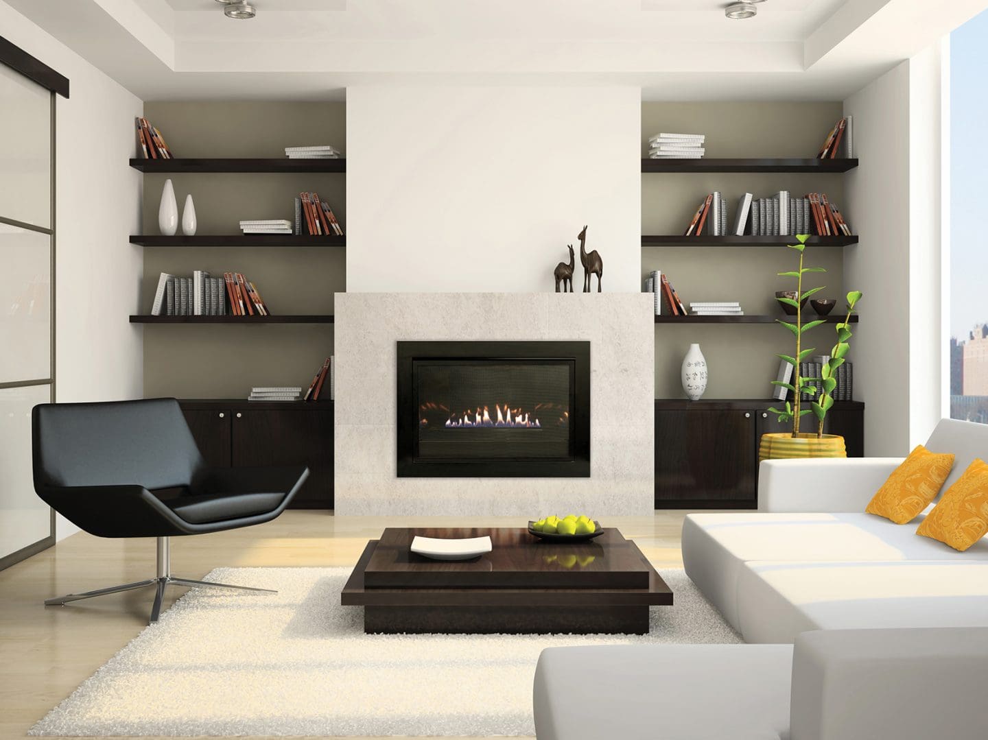 Stock Image - American Hearth - Loft Series, Small American Hearth - Builders Materials