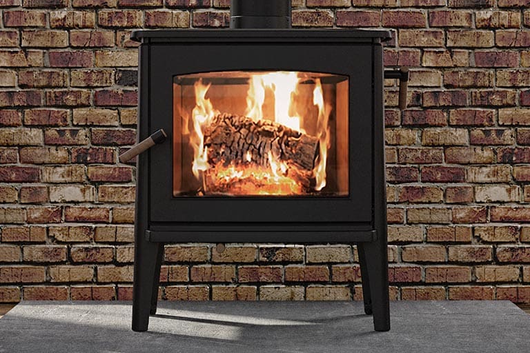 Stock Image - Ambiance - Hipster 20 Ambiance Wood Freestanding & Legs & Traditional Stove - Builders Materials