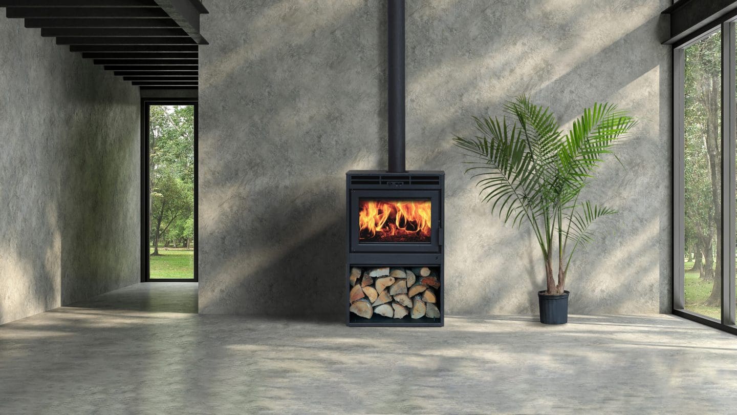 Stock Image - Supreme Novo 38 Stoves - Builders Materials