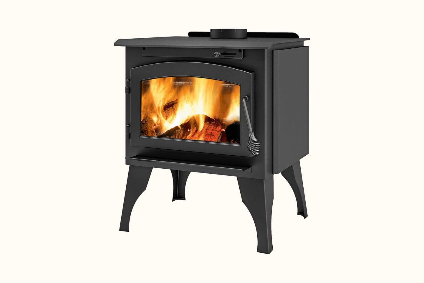 Stock Image - Ambiance - Outlander 19 Ambiance Wood Freestanding & Legs & Traditional Stove - Builders Materials