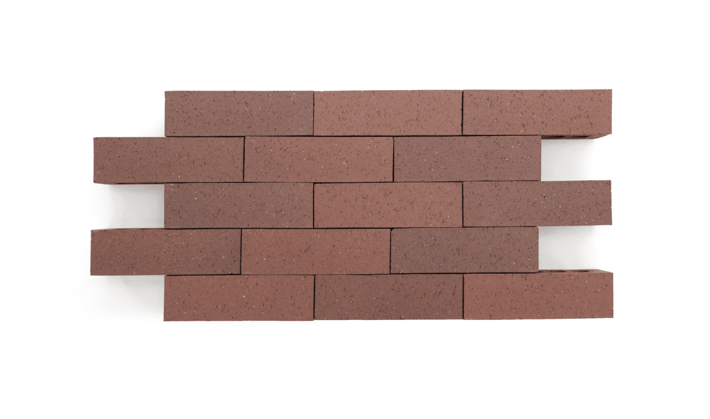 Stock Image - Interstate - Brick - Mountain Red  - Builders Materials