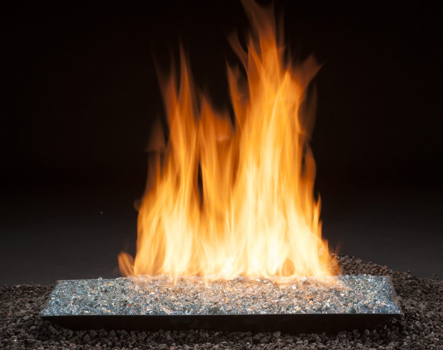 Stock Image - Hargrove Contemporary Style Gas Log Sets - Builders Materials