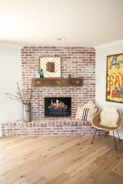 Stock Image - Mason-Lite - Indoor/Outdoor B-Vent Fireplace Mason-Lite Masonry Fireplace - Builders Materials