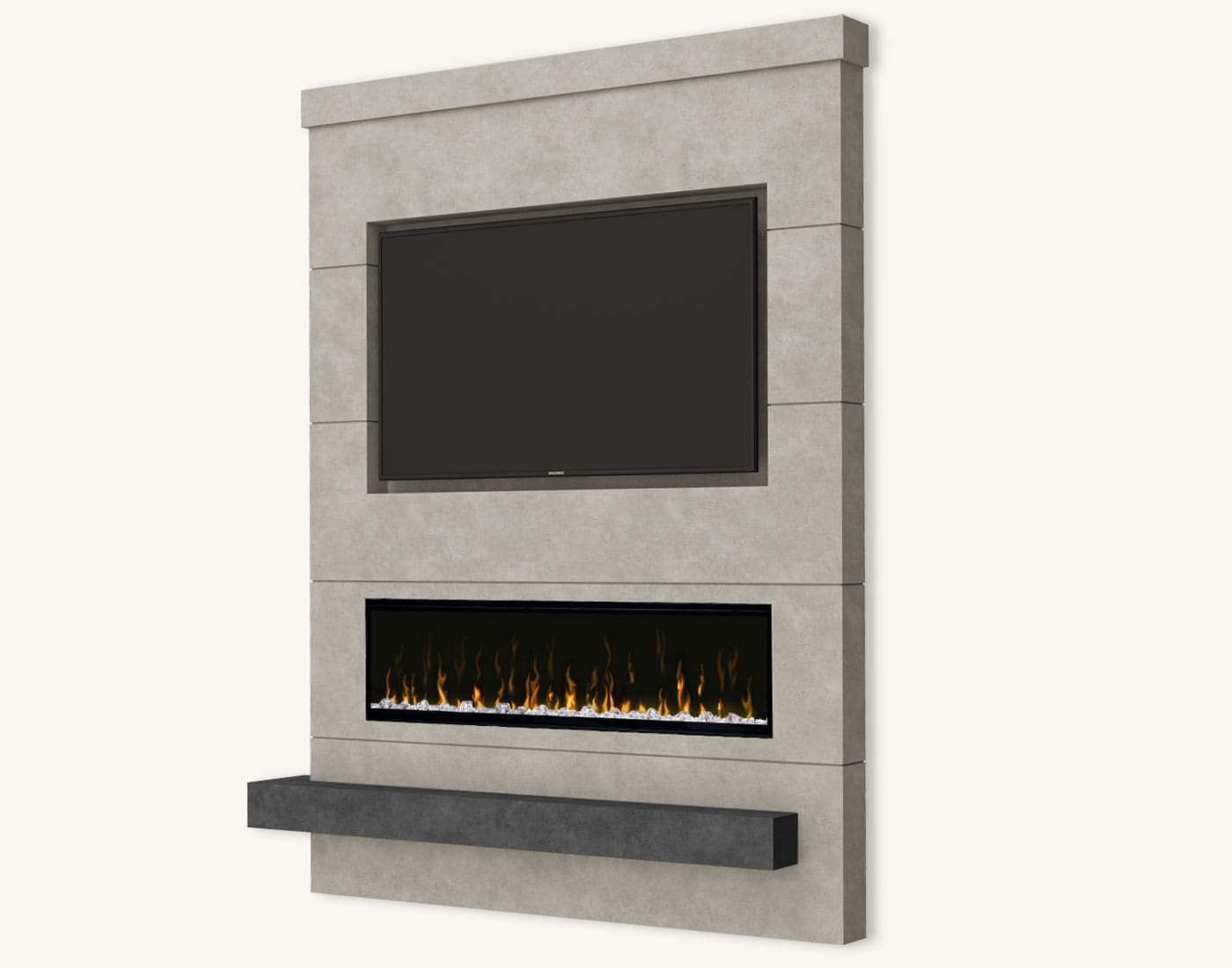 Stock Image - Dracme - Stone Mantel - Stacked Stone - Builders Materials