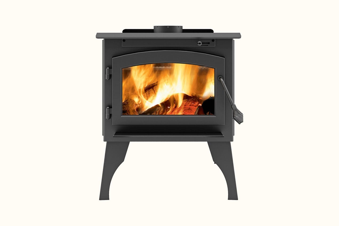 Stock Image - Ambiance - Outlander 19 Ambiance Wood Freestanding & Legs & Traditional Stove - Builders Materials