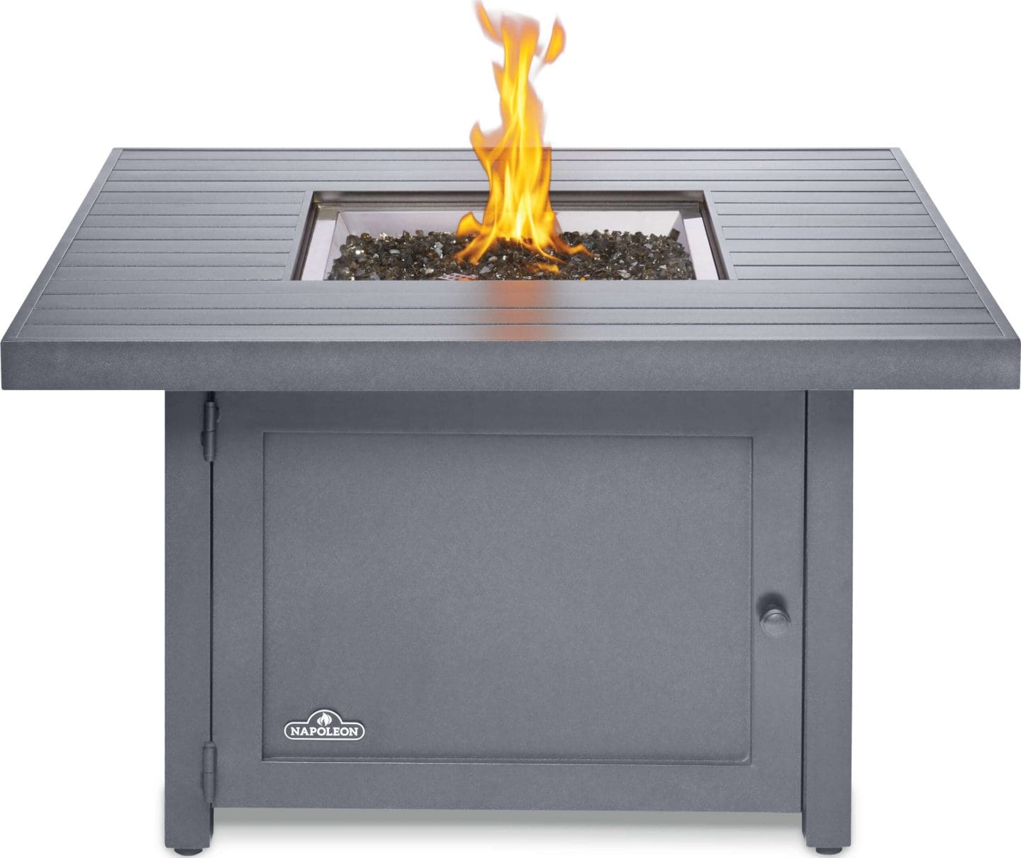 Stock Image - Napoleon - Hamptons Square Patioflame® Table Napoleon Hearth Gas Fire Table - Builders Materials