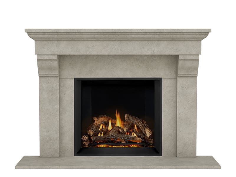 Stock Image - Dracme - Stone Mantel - Classic Series - Builders Materials