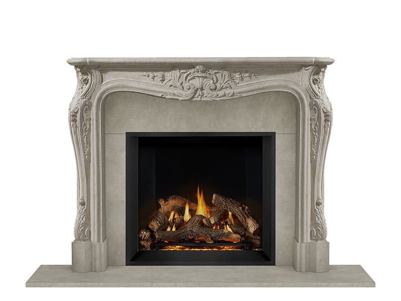 Stock Image - Dracme - Stone Mantel - Classic Series - Builders Materials