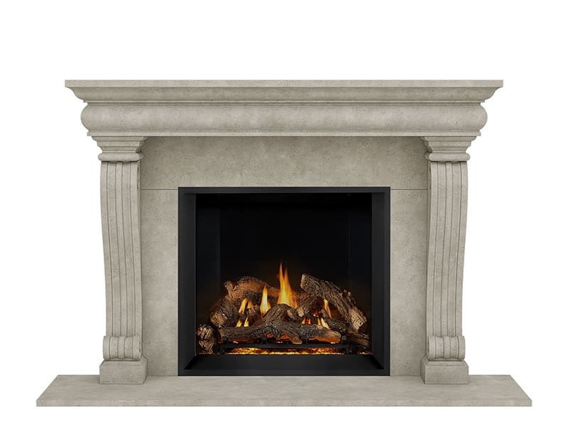 Stock Image - Dracme - Stone Mantel - Classic Series - Builders Materials