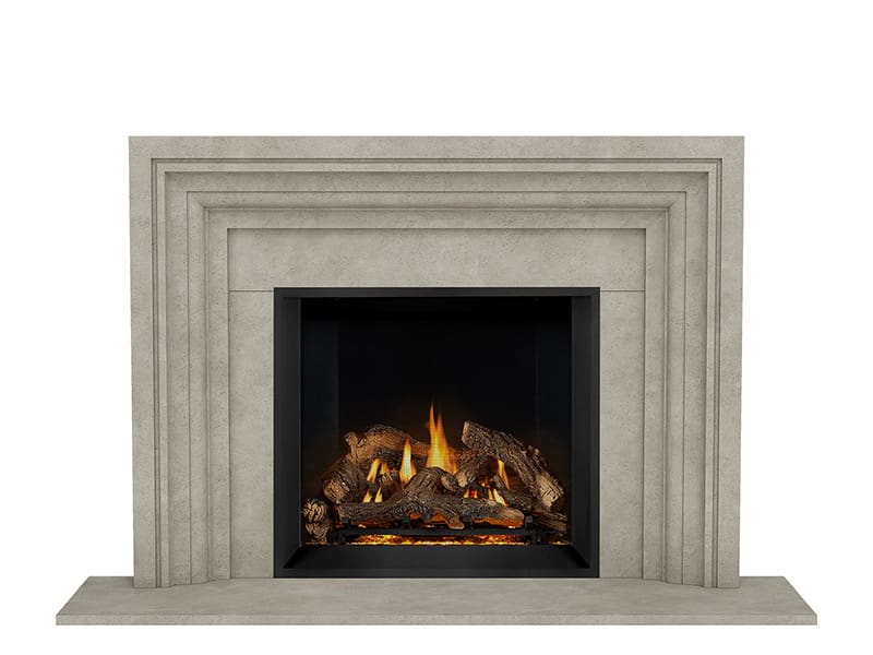Stock Image - Dracme - Stone Mantel - Classic Series - Builders Materials