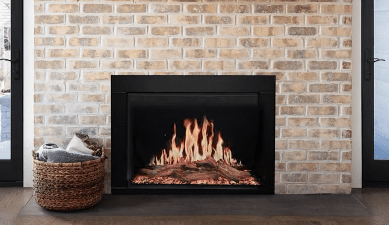 Stock Image - Modern Flames Orion Traditional Insert Electric Fireplaces - Builders Materials